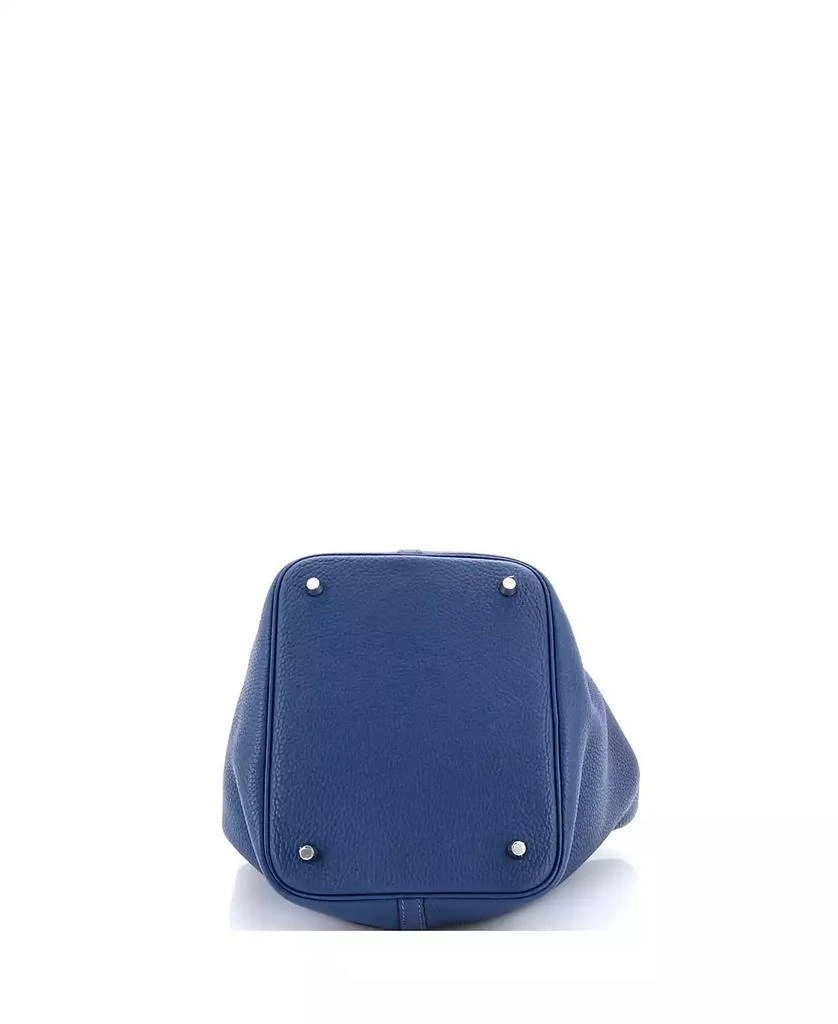 Pre-Owned HERMÉS MM Eclat Picotin Lock Bag Clemence 4