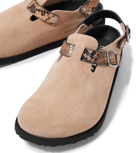 Birkenstock Tokio II suede clogs - Sandals - Free Shipping
