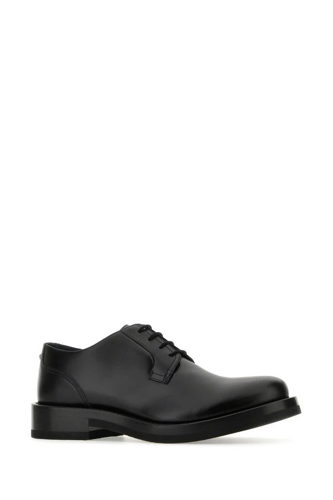 Valentino Black leather lace-up shoes 1
