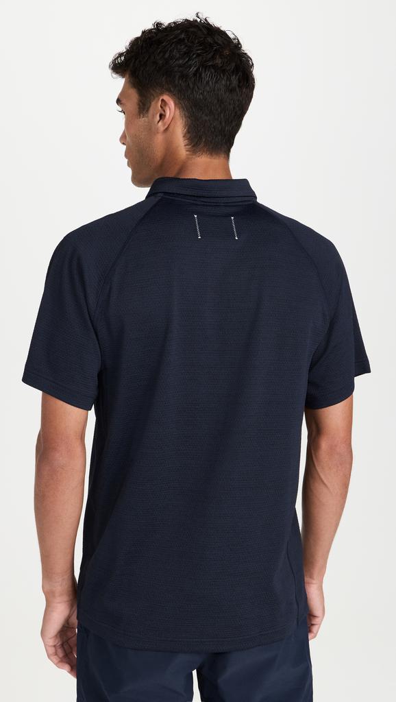 REIGNING CHAMP Solotex Mesh Tiebreak Polo