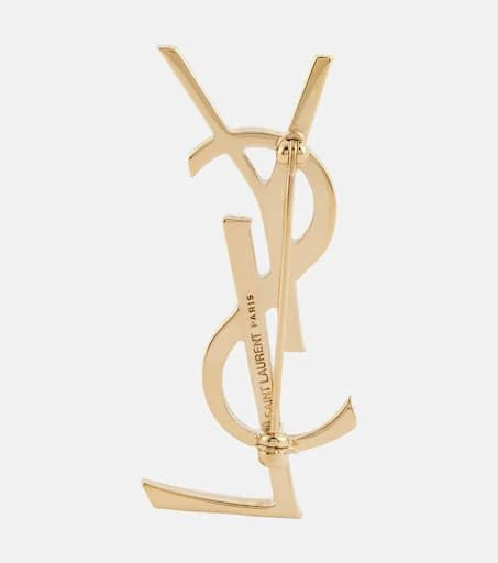 Yves Saint Laurent Monogram brooch 2