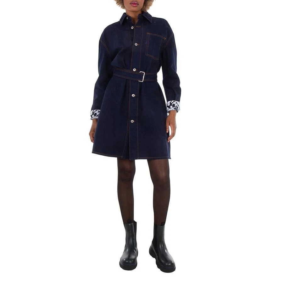Burberry Japanese Belted Denim Shirtdress 1