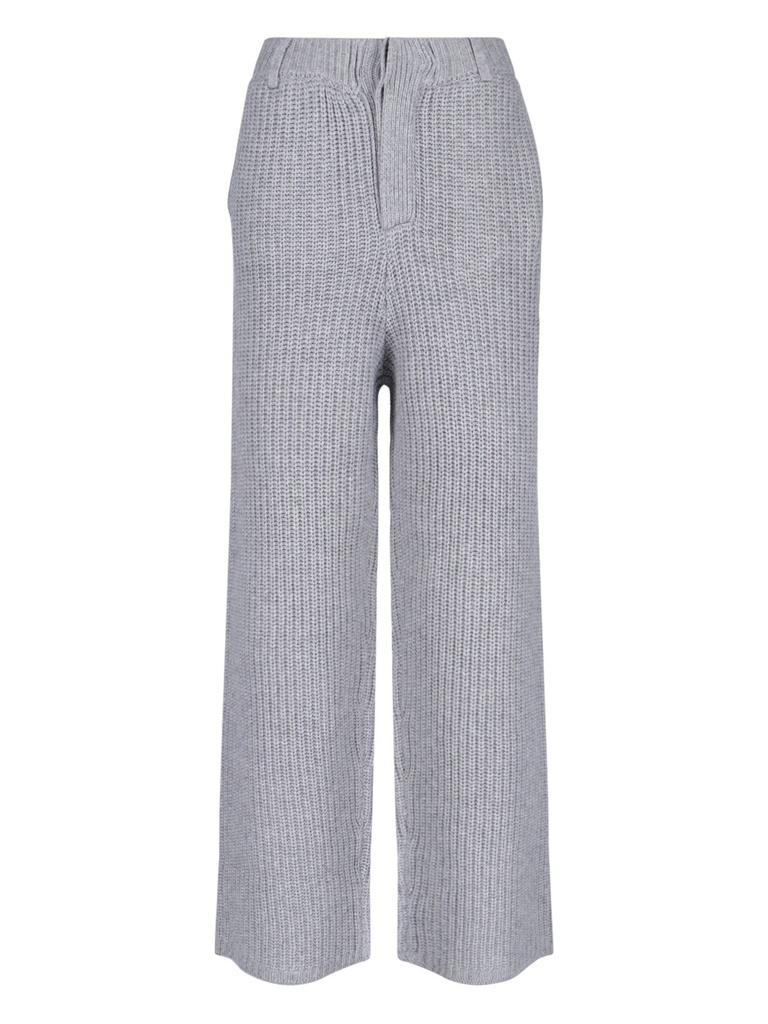 Aya Muse Aya Muse Straight-Leg Ribbed Trousers
