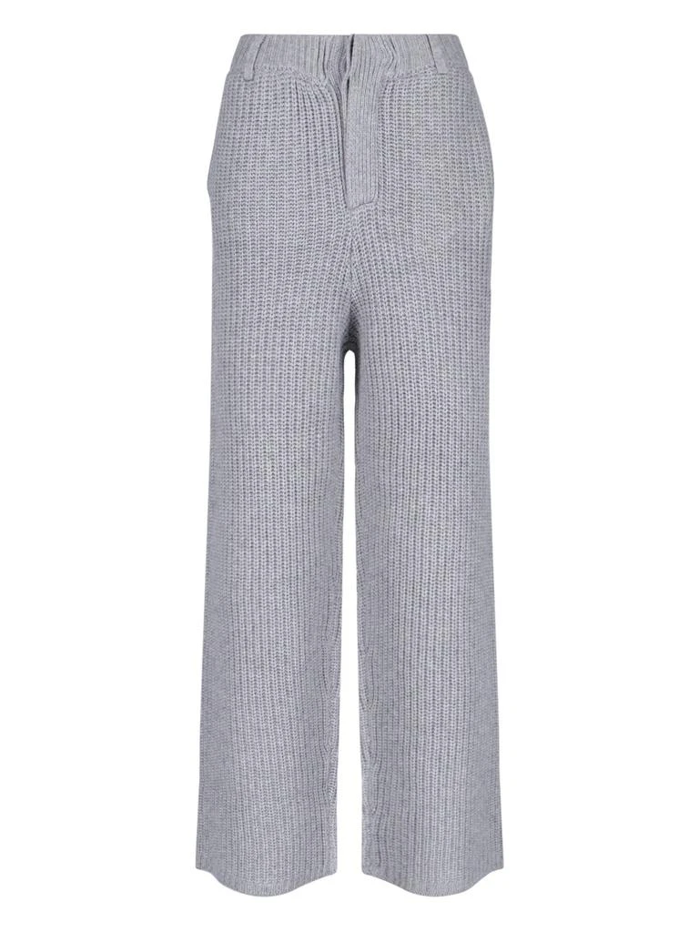 Aya Muse Aya Muse Straight-Leg Ribbed Trousers 1