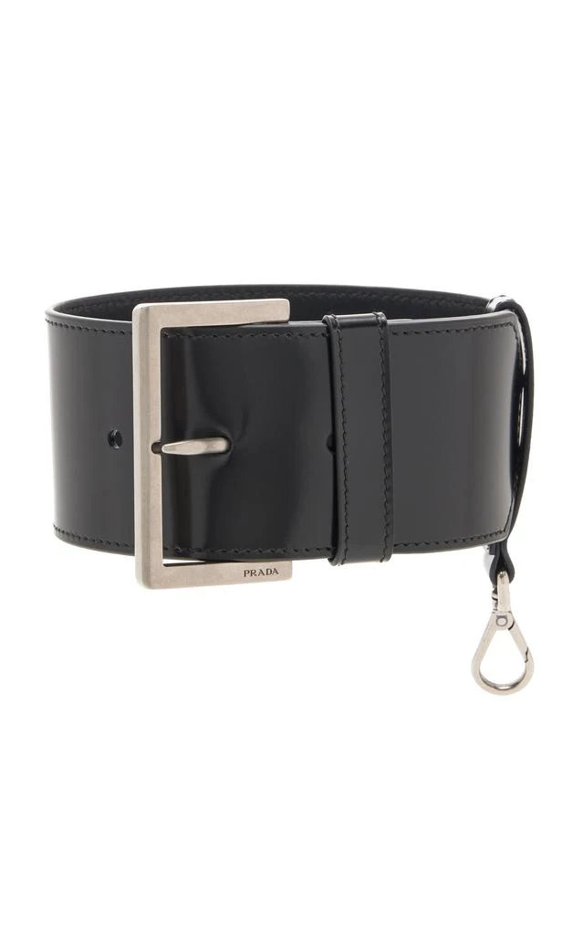 Prada Prada Leather Bag Wristlet - Moda Operandi