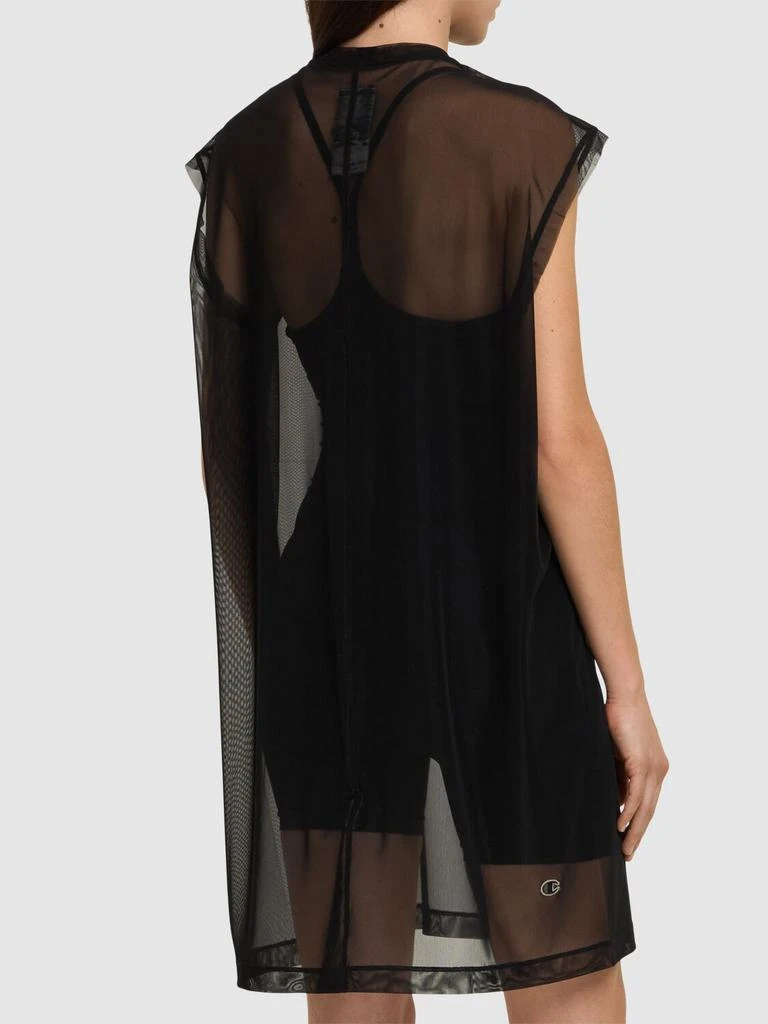 Rick Owens Champion Micromesh Long Top 2