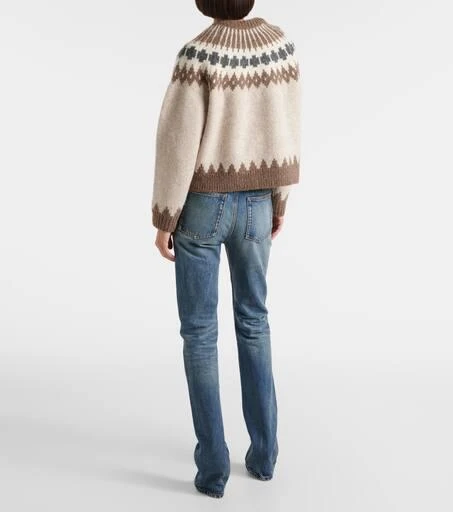 Nili Lotan Alena Fair Isle alpaca-blend sweater 3