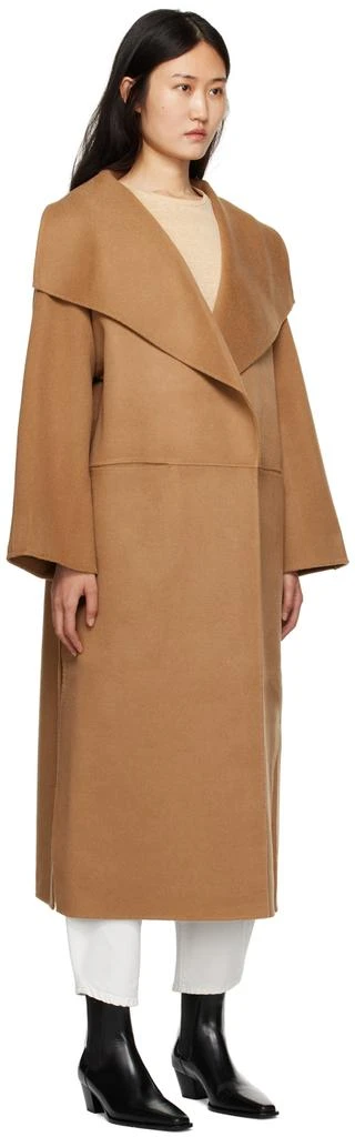 Totême Tan Shawl Coat 2