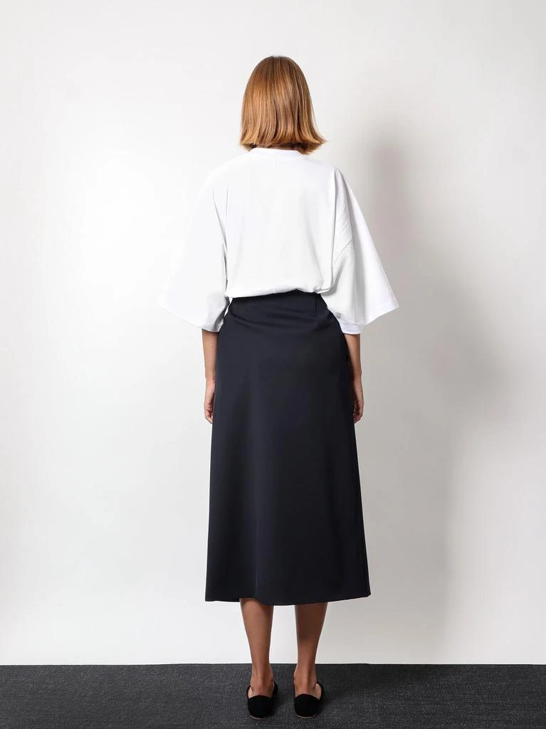 The Row Virgin wool midi skirt 3