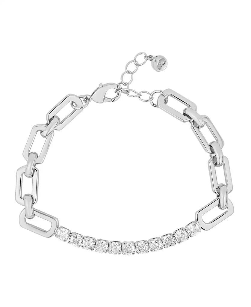 And Now This Cubic Zirconia Link Bracelet 1