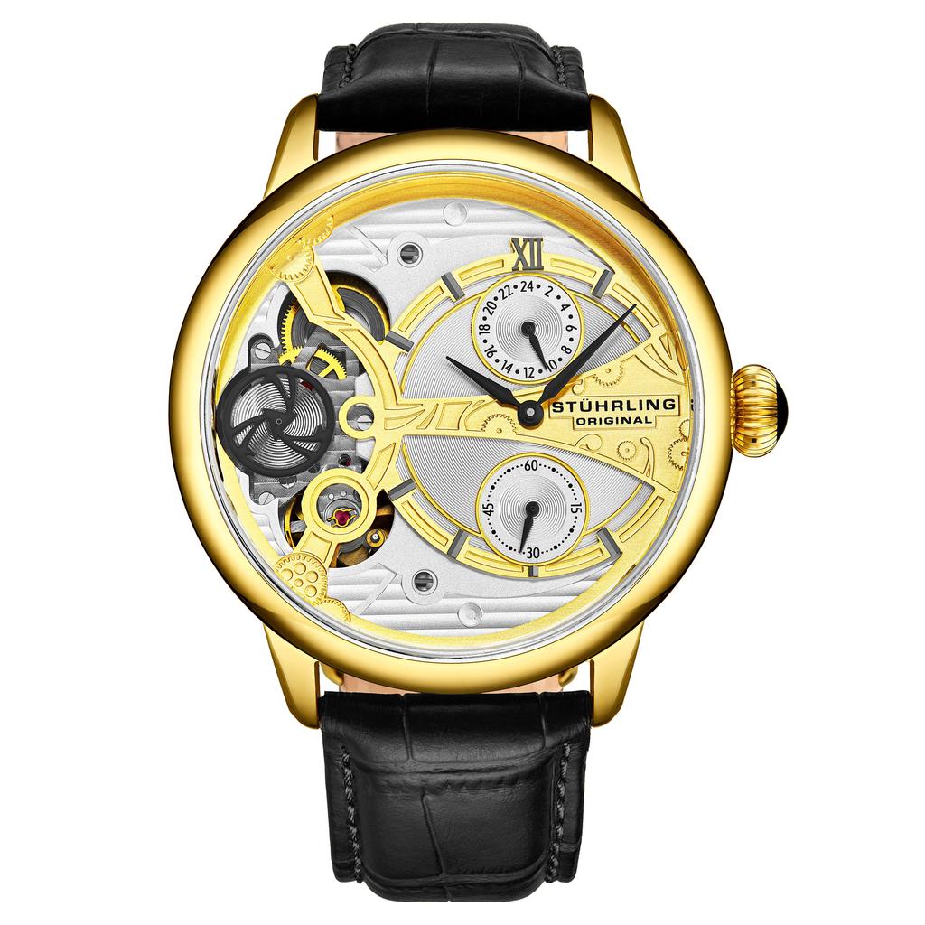 Stuhrling Original Vertex 947 45mm Skeleton