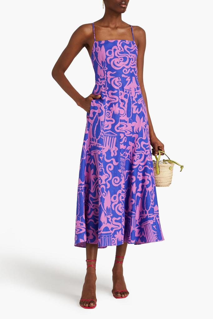 Mara Hoffman Verona printed hemp midi dress