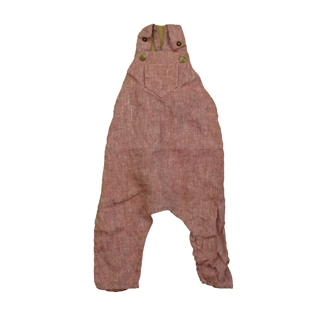 Beya Made Unisex Red Overalls 1