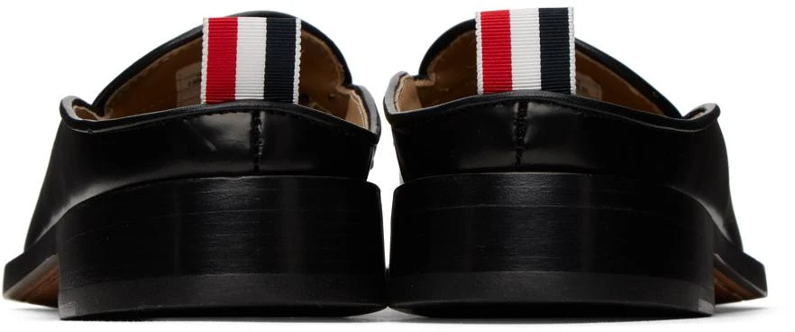 Thom Browne Black Kilt Loafers 2