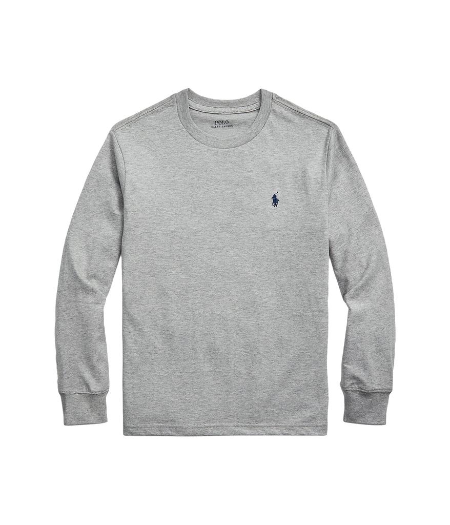 Ralph Lauren Cotton Jersey Long Sleeve Tee (Big Kids)