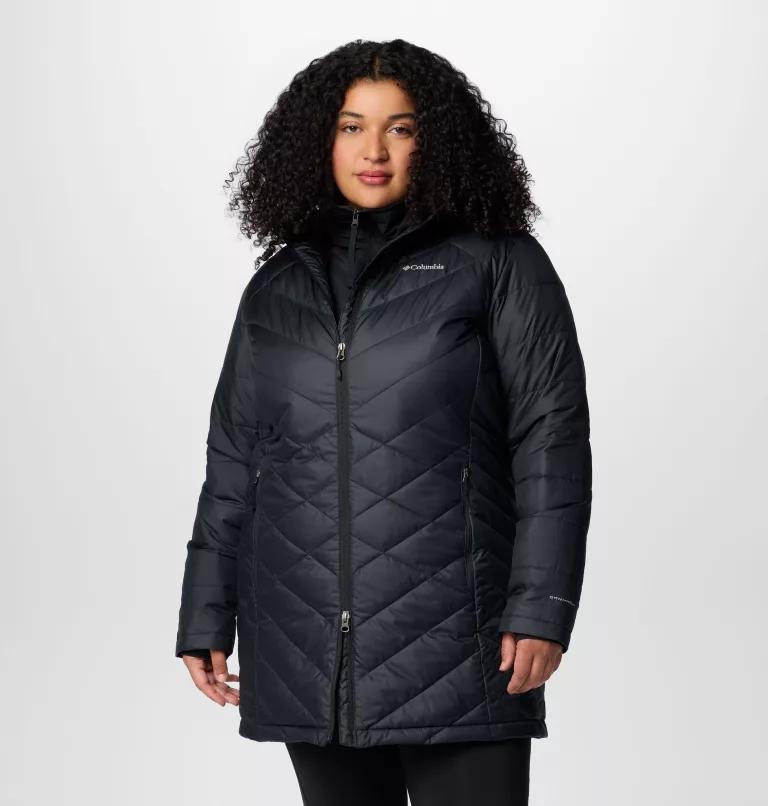 Columbia Columbia Women's Heavenly  Long Hooded Jacket - Plus Size-