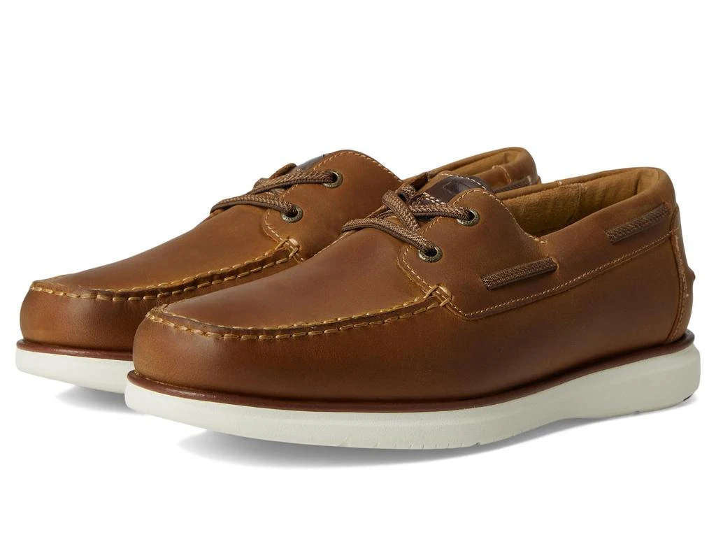 Florsheim Tropics Elastic Lace Moc Toe Boat Shoes 1
