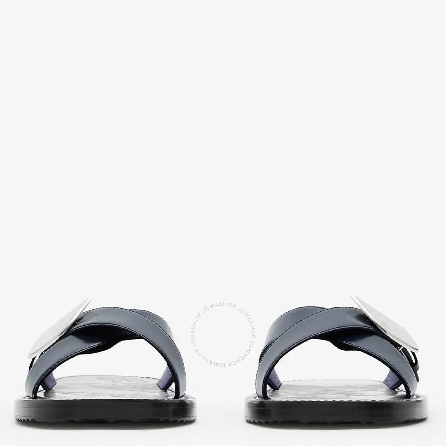 Burberry Burberry Leather Strip Shield Slides, Brand Size 39 ( US Size 6 ) 2