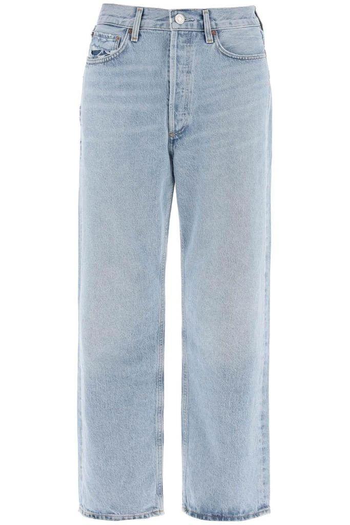 AGOLDE AGOLDE Mid-Rise Straight-Leg Jeans 1