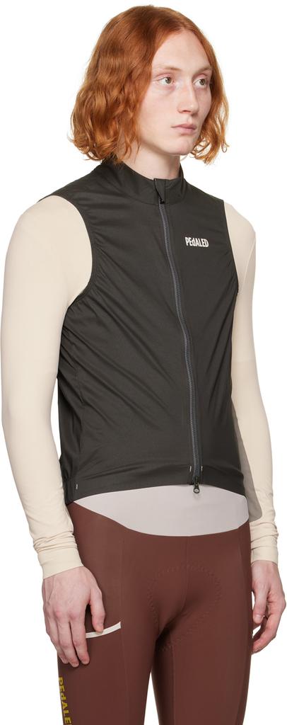 PEDALED Black Waterproof Vest