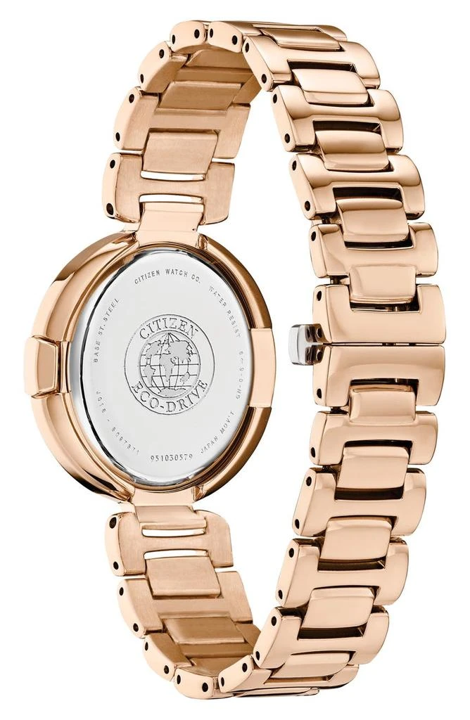 Citizen Capella Collection Eco-Drive Diamond Bezel Bracelet Watch, 34mm 2
