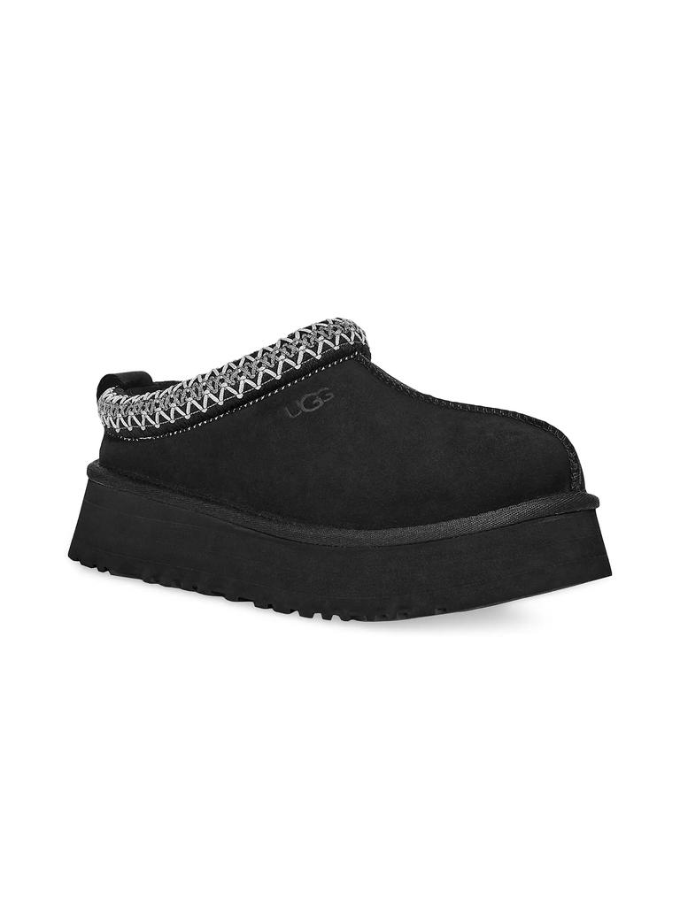 UGG Tazz Suede Platform Slippers