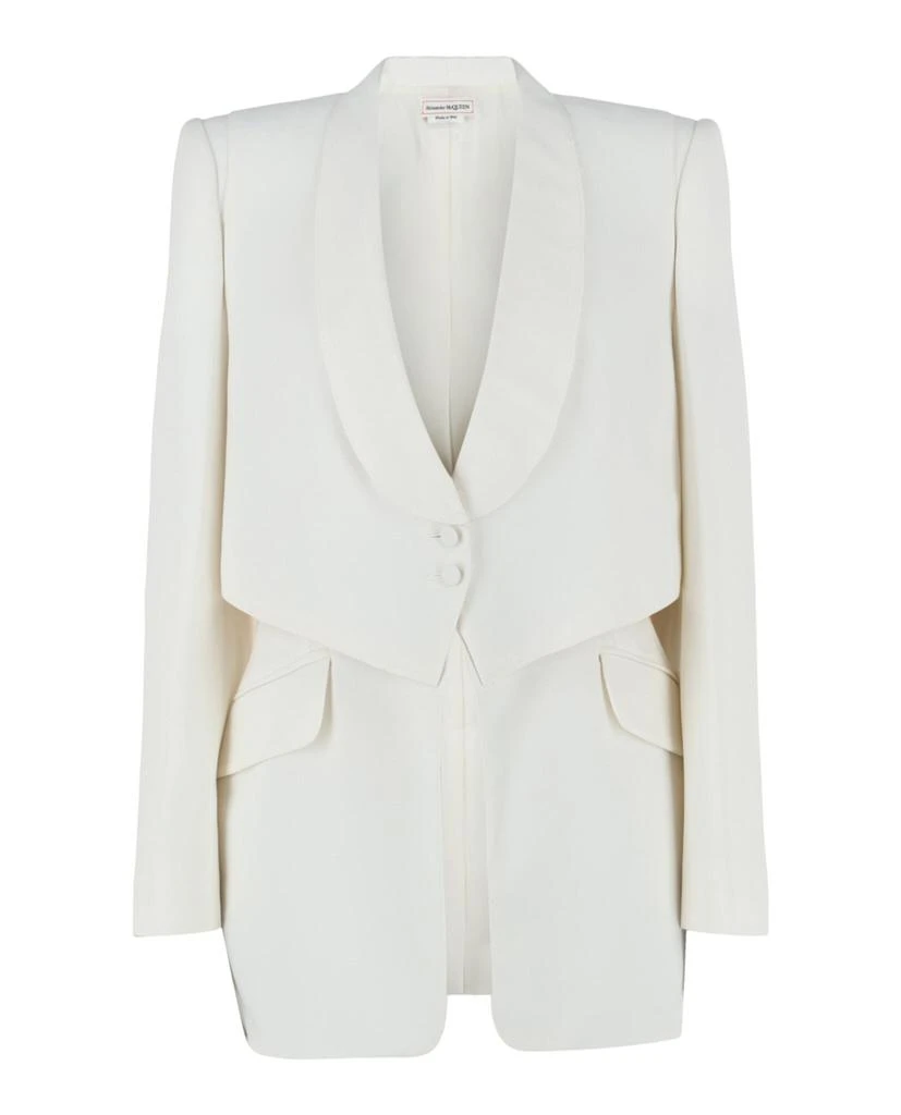 Alexander McQueen Shawl Collar Blazer 1