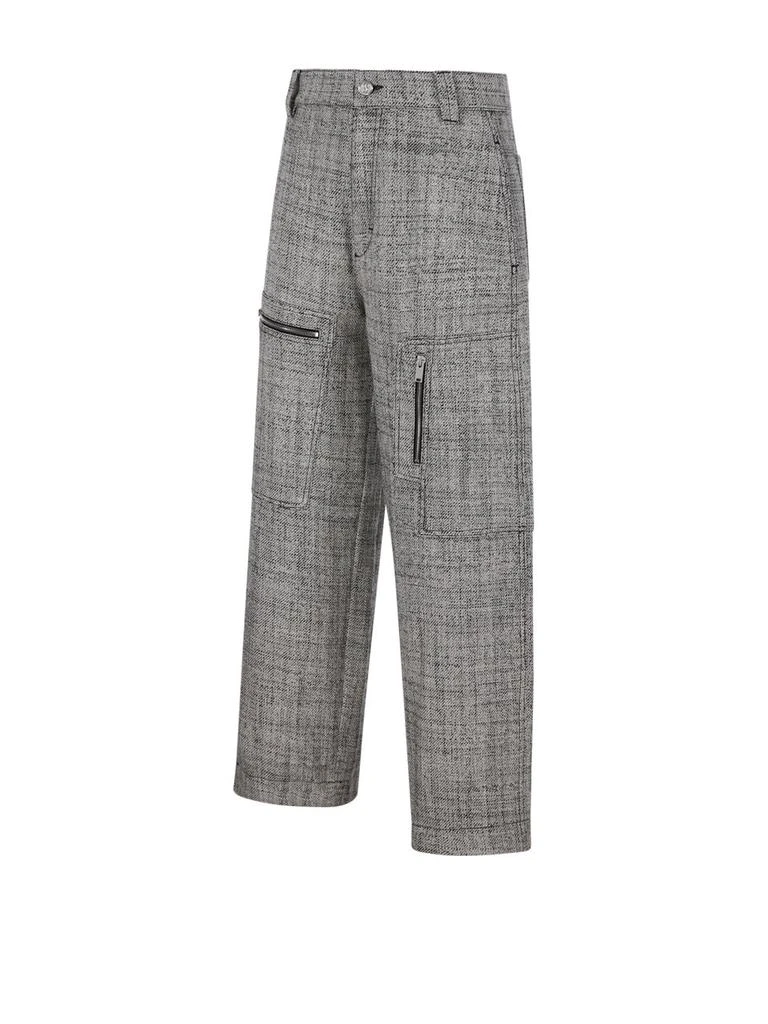 Stella McCartney Stella McCartney Wide Leg Cropped Trousers 3