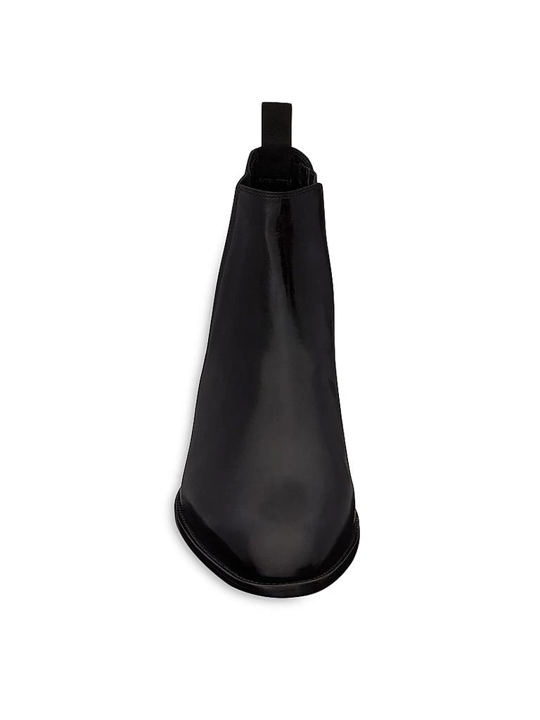 Yves Saint Laurent Wyatt Leather Chelsea Boots 2