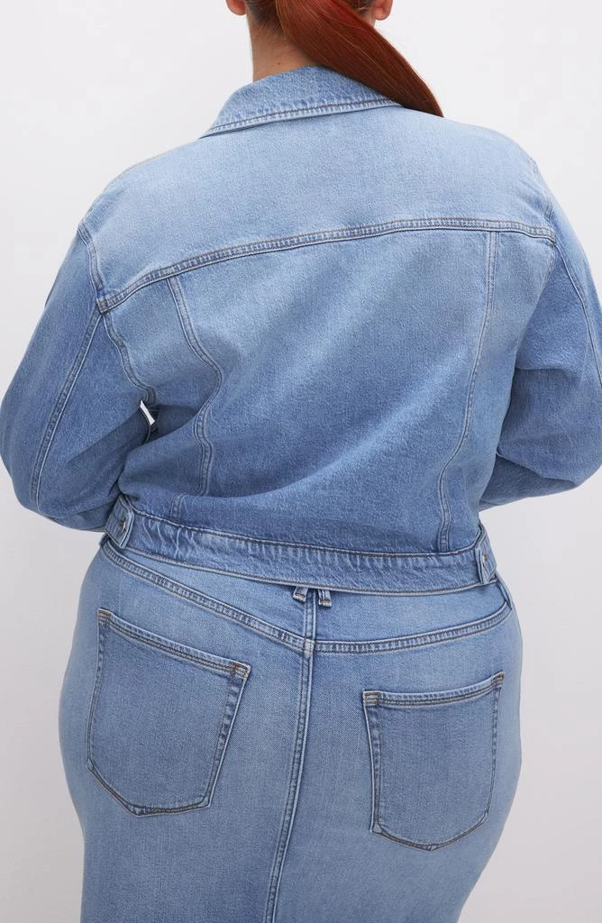 Good American Committed to Fit Denim Jacket 4