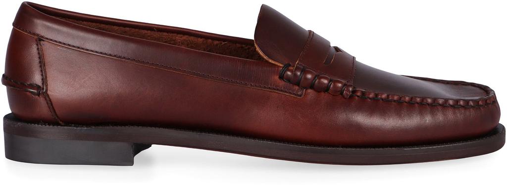 SEBAGO Sebago Dan Waxy Leather Loafers