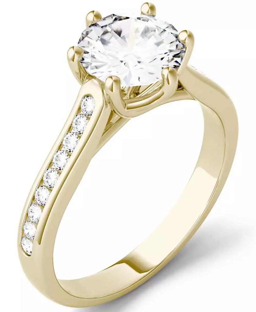 Charles & Colvard Moissanite Engagement Ring (1-5/8 ct. t.w. DEW)