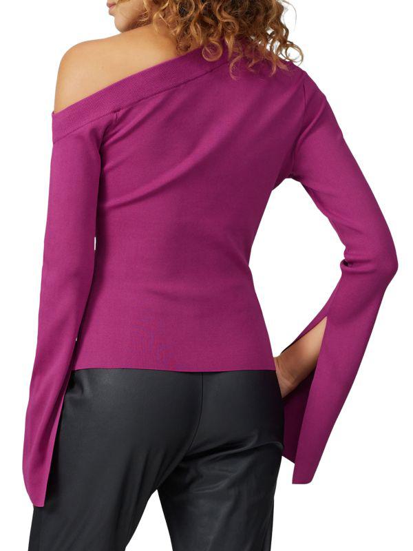Solace London Asymmetric Neckline Top