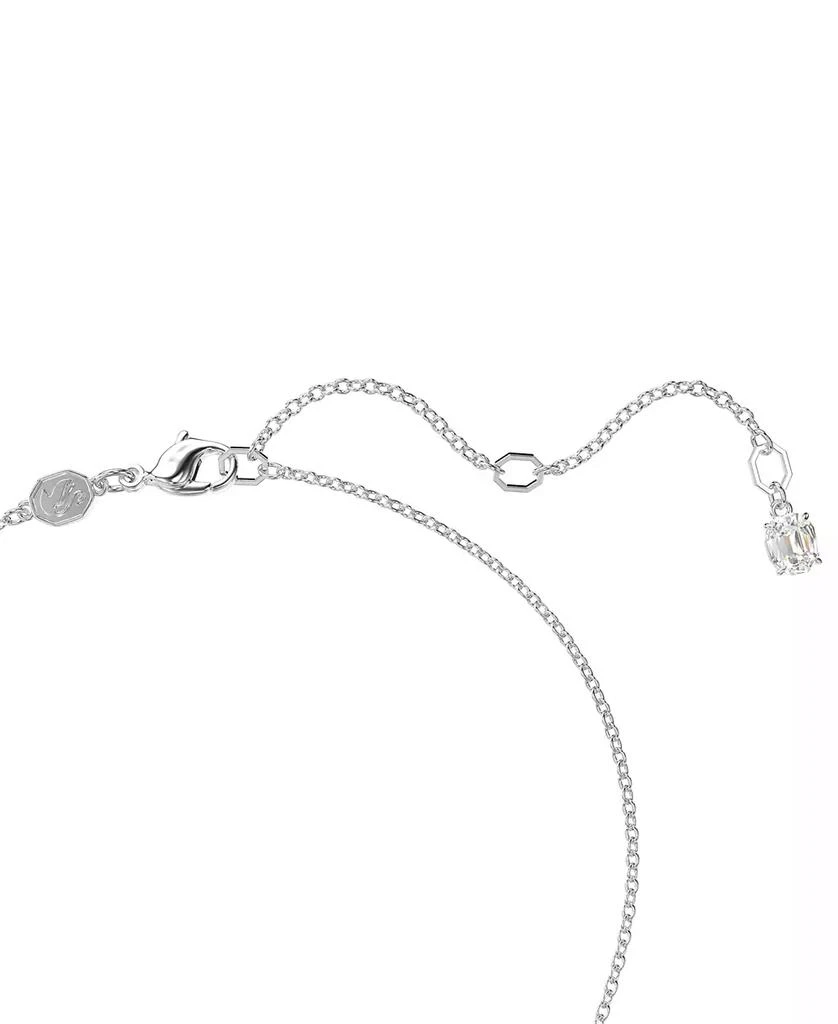 Swarovski Silver-Tone Insigne Crystal Cross Pendant Necklace, 15-3/4" + 2-3/4" extender 3