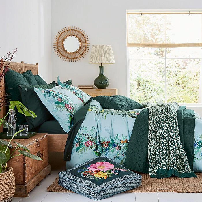 Ted Baker London Tropical Elevations Cotton Duvet Cover Set, Full/Queen