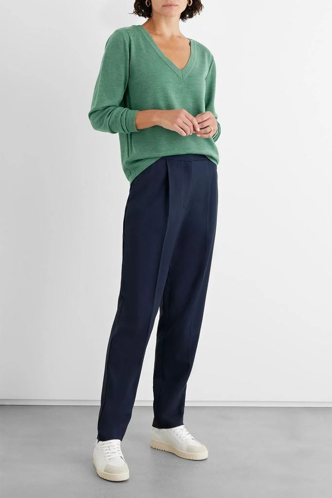 IRIS & INK Lilah twill tapered pants 2