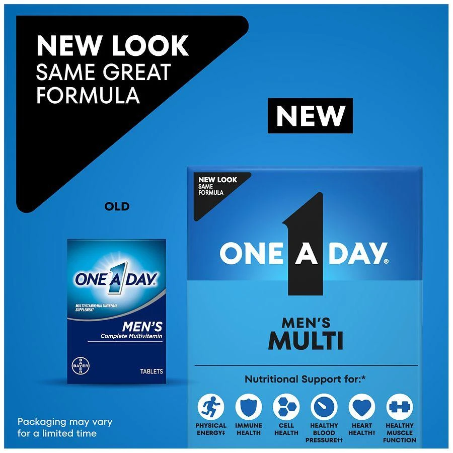 One A Day Men's Health Formula Multivitamin Tablets 7