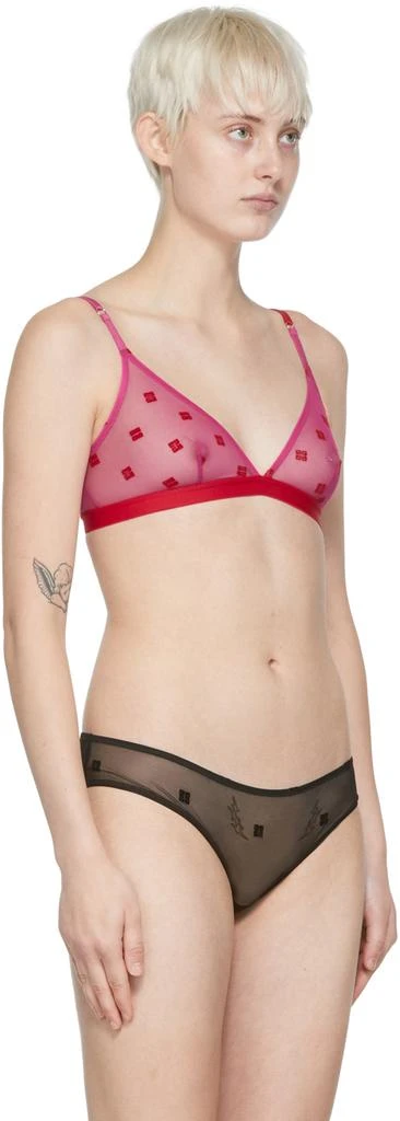 Givenchy Pink Nylon Bra 2
