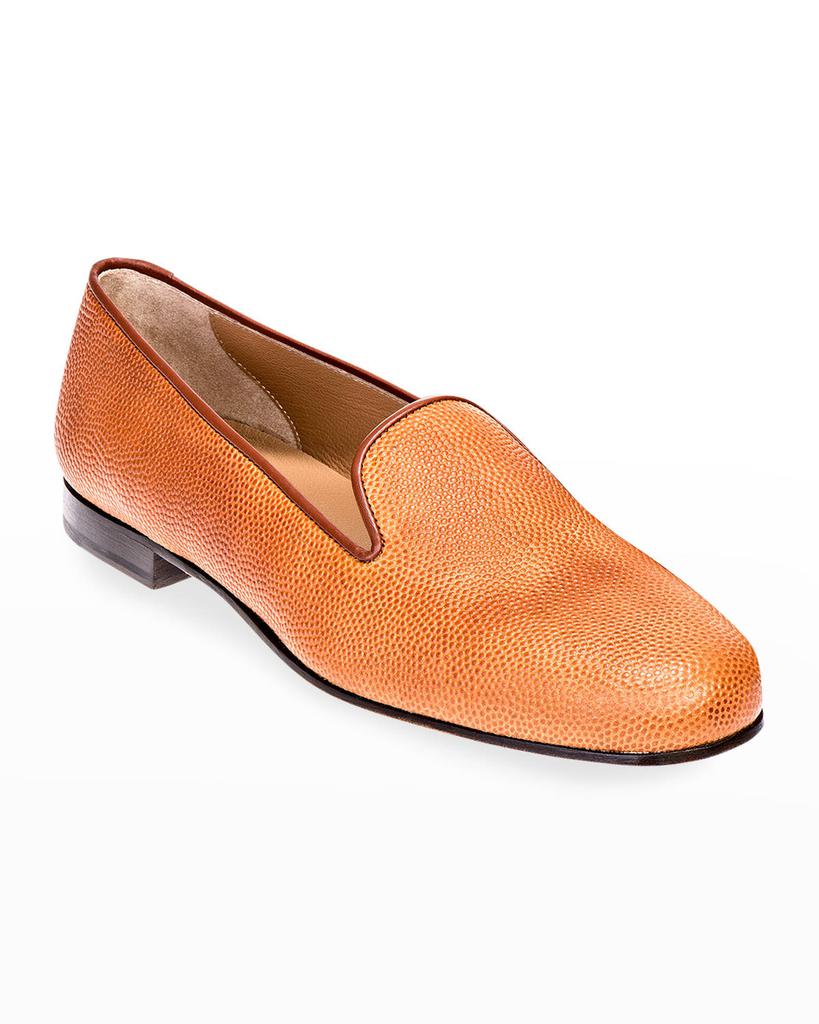 Stubbs and Wootton Men's Football Leather Venetian Loafers