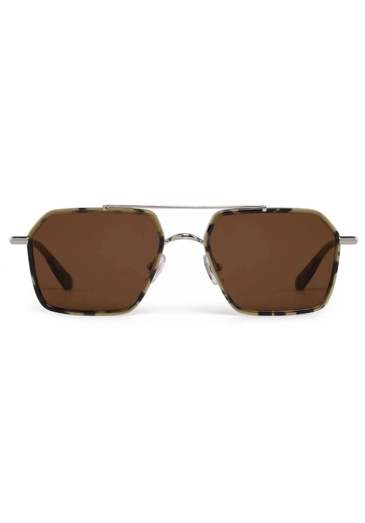 Unisex Coleman Sunglasses In 18K / Matte Indigo Fade  display picture 1