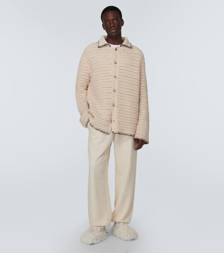 Alanui Journey shearling slippers