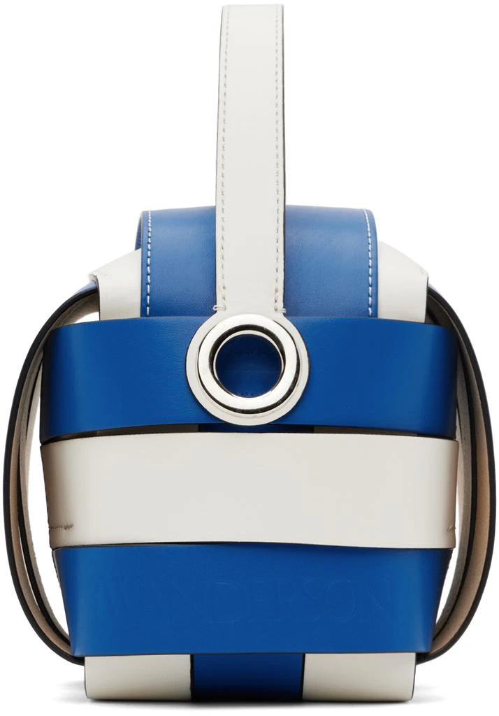 JW Anderson Blue & White Knot Bag 1