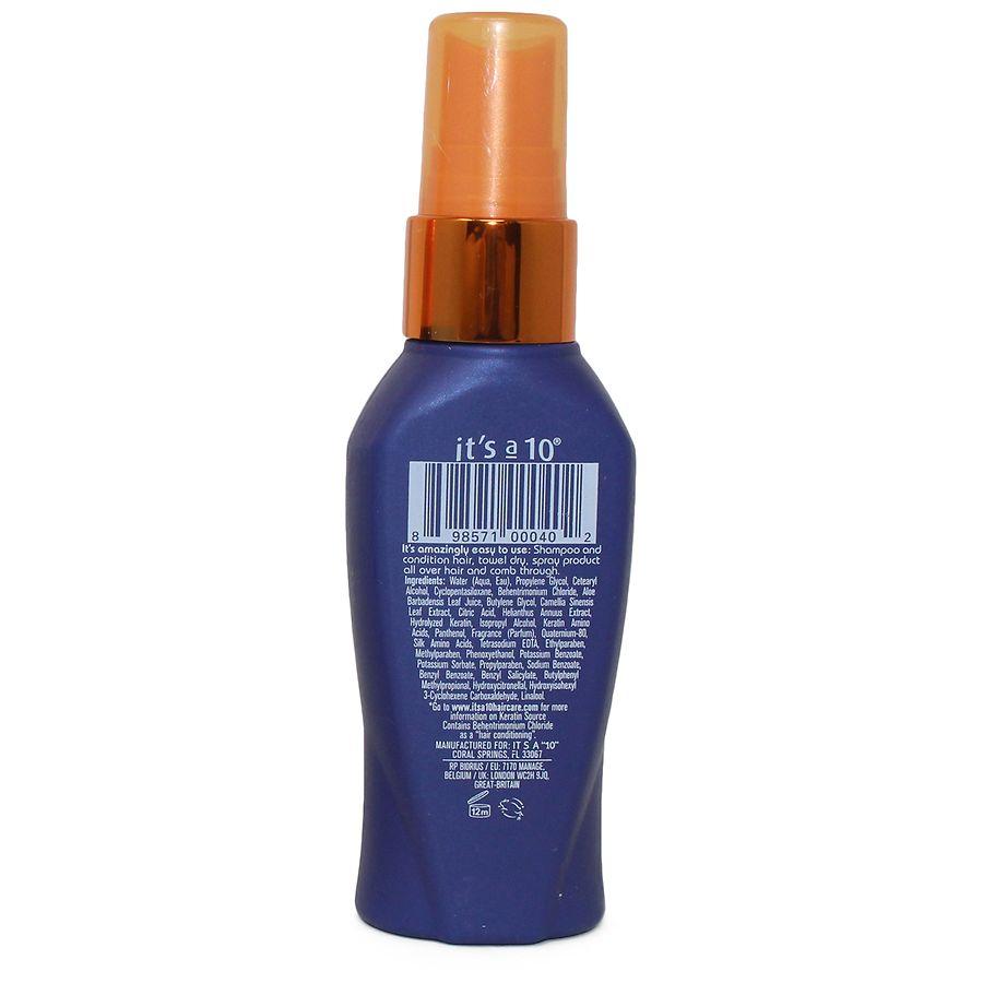 it's a 10 Miracle Leave-In Plus Keratin