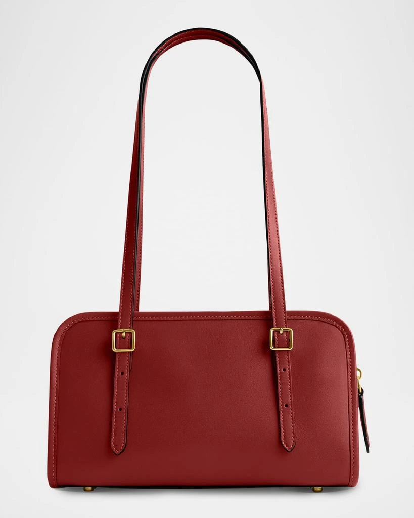 Coach Swing Zip Leather Shoulder Bag 6