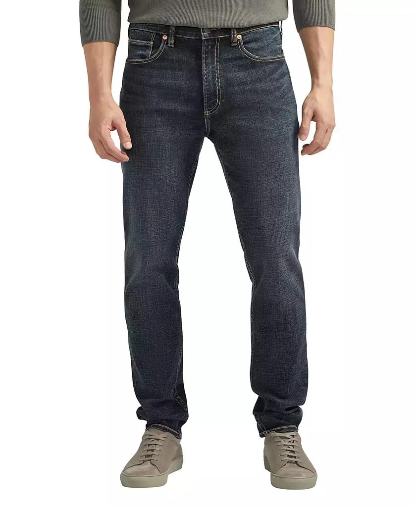 Silver Jeans Co. Machray Athletic Fit Straight Leg Luxe Heritage Jeans 1