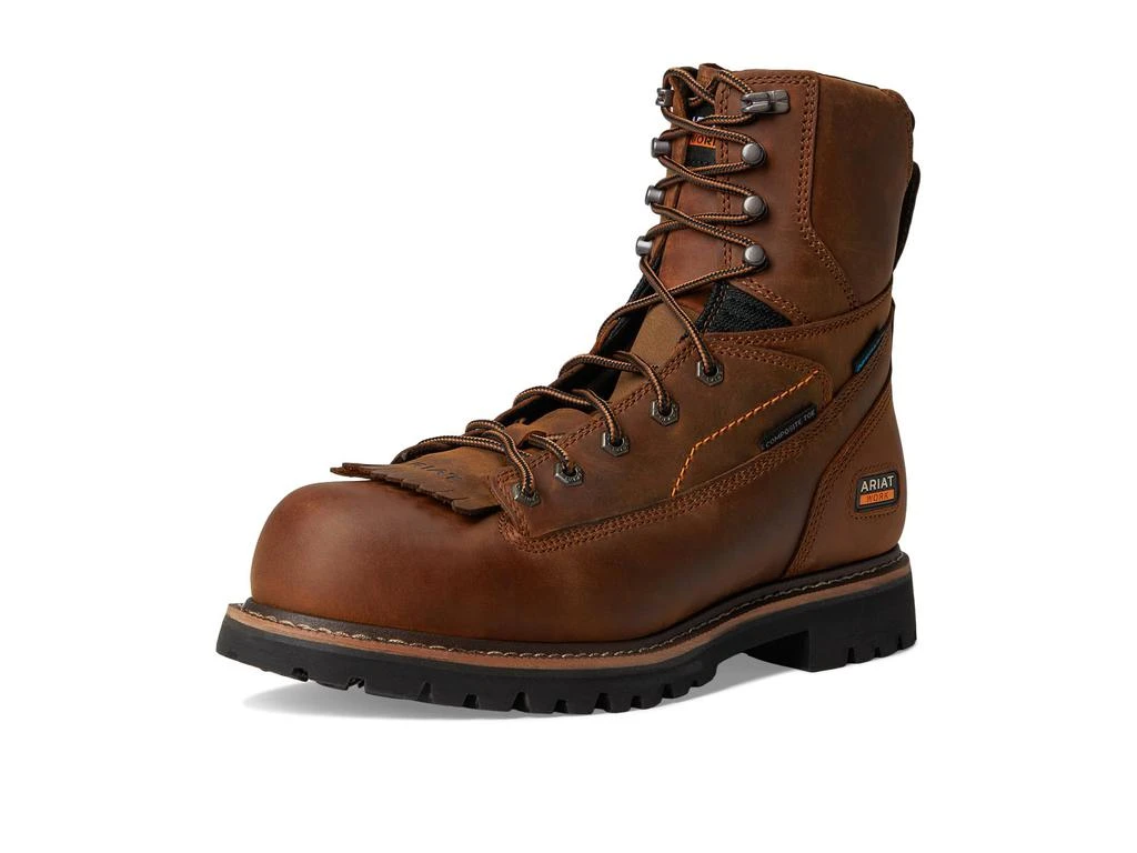 Ariat Longview Shock Shield 8" Waterproof Composite Toe Work Boots 7