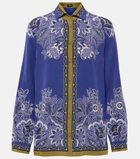 ETRO Printed silk shirt 1