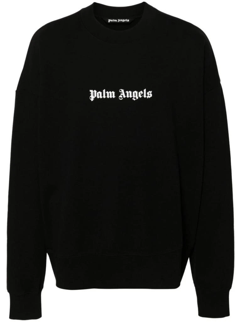 Palm Angels Sweatshirt With Logo 1