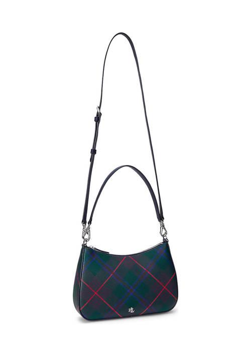 Ralph Lauren Ralph Lauren Pinstripe Leather Medium Danni Bag