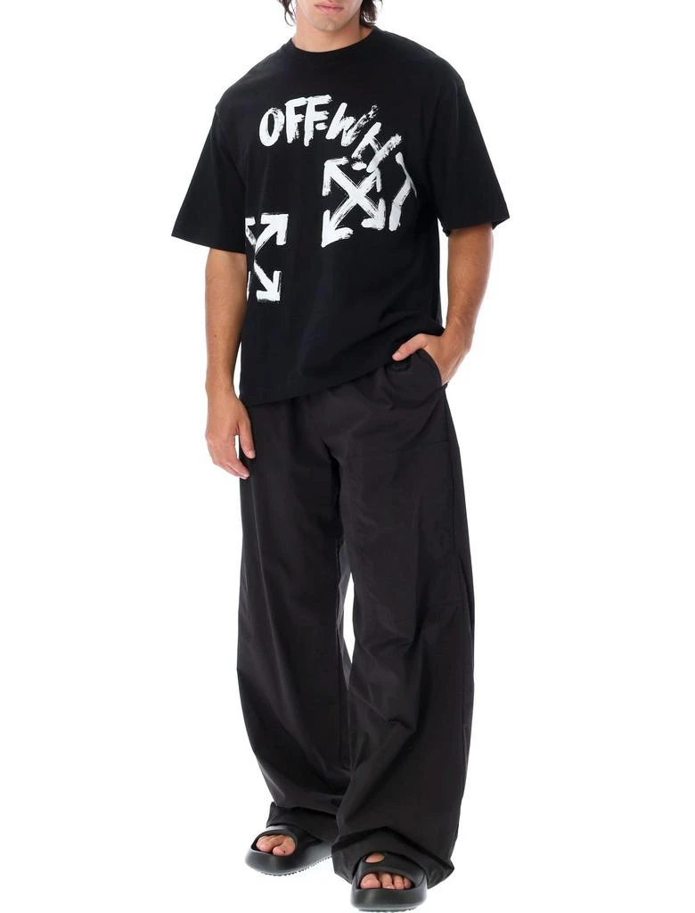 Off-White Off-White High Waist Wide Leg Trousers 4